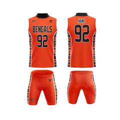 Flag Football Uniform Mock Neck