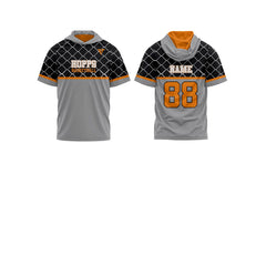 Shooting Shirt Hoodie Half Sleeve