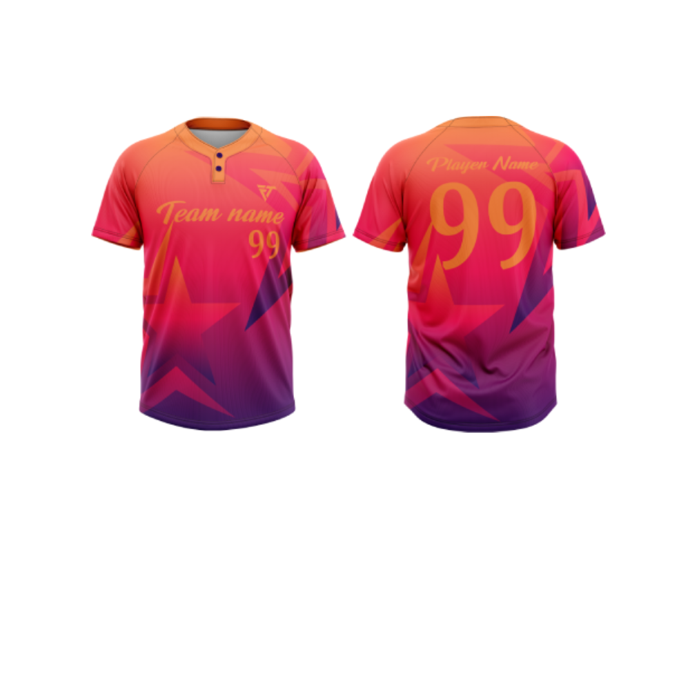 Baseball Two-Button Jersey