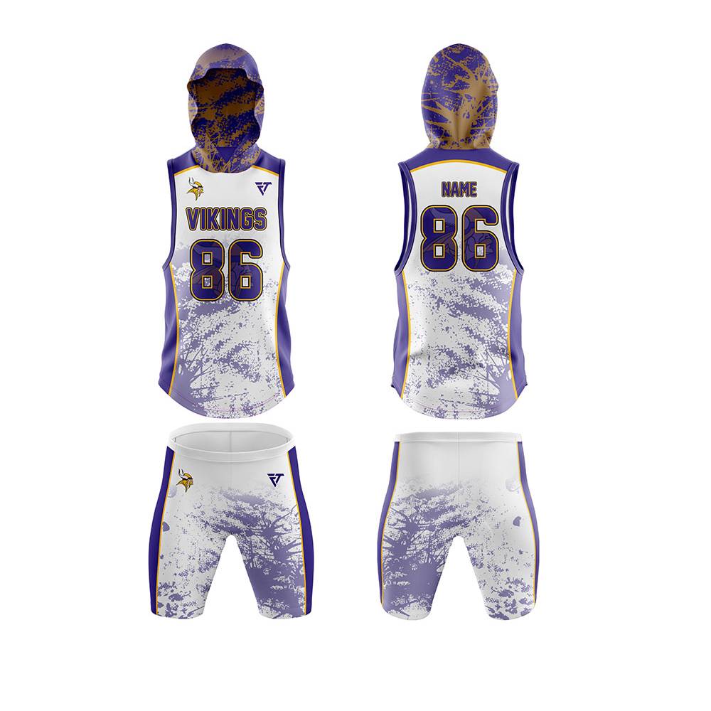Flag Football Uniform With Hood