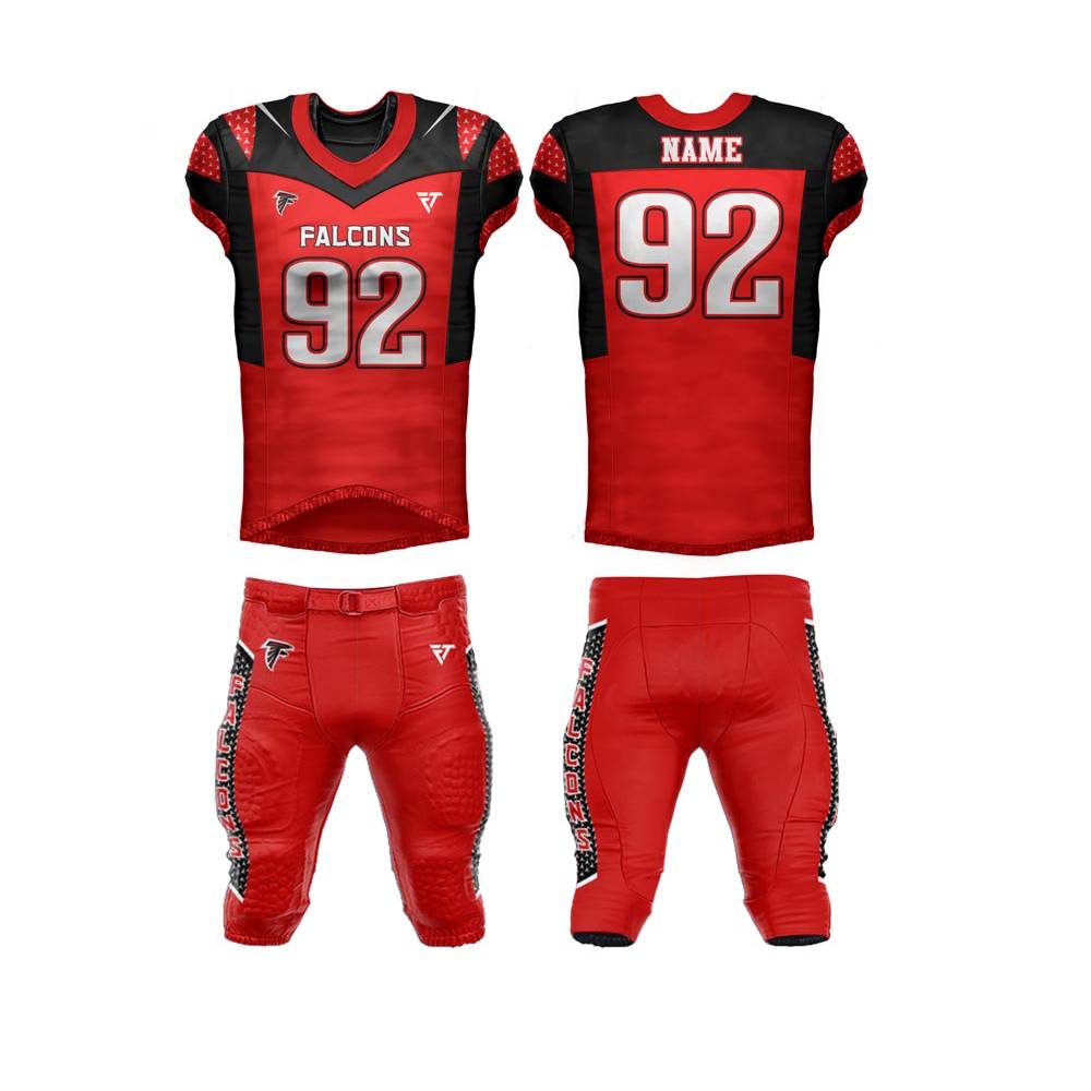 Customizable Non-Integrated American Football Uniform