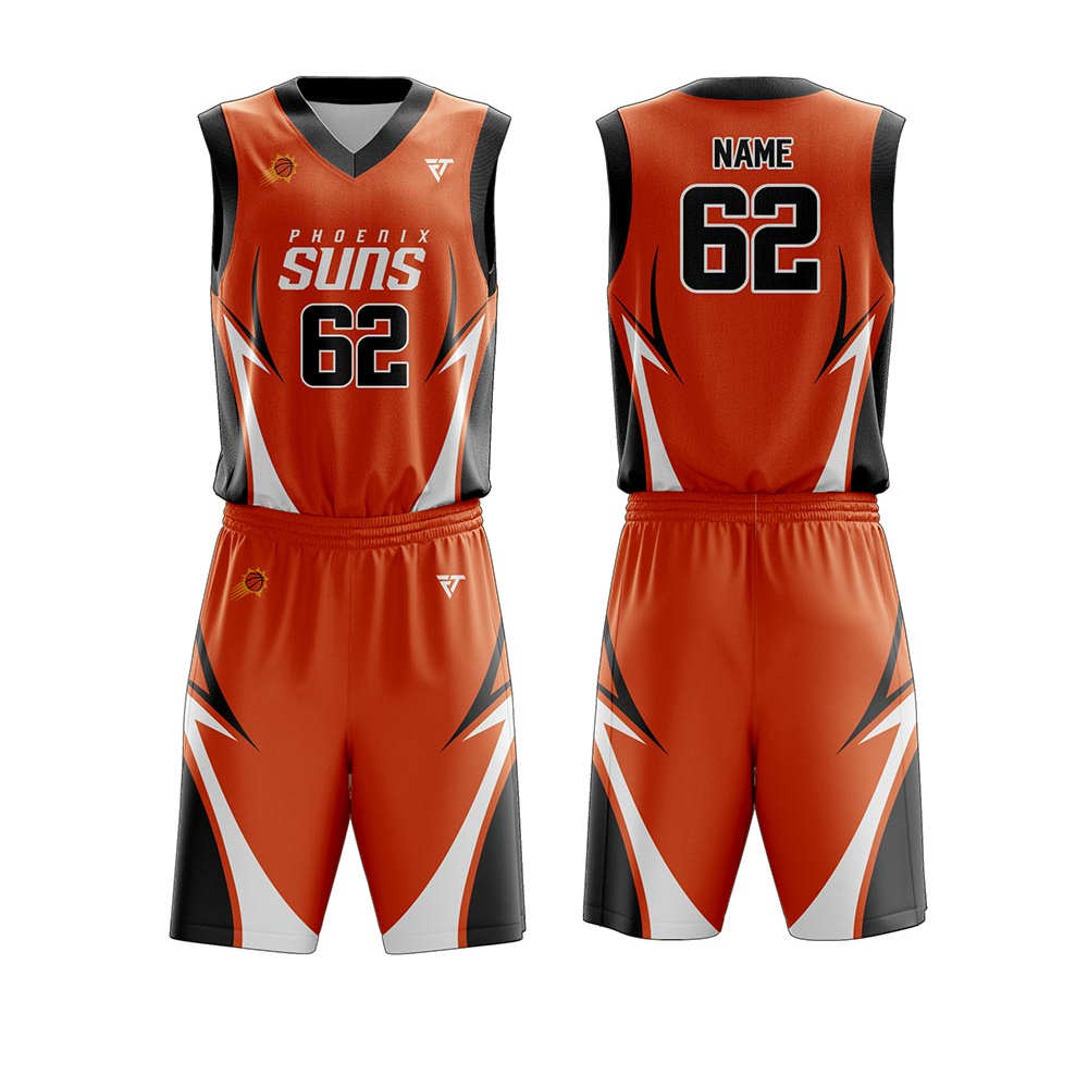 Basketball Single V-Neck Uniform