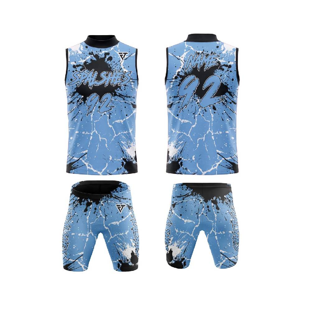Flag Football Uniform Mock Neck