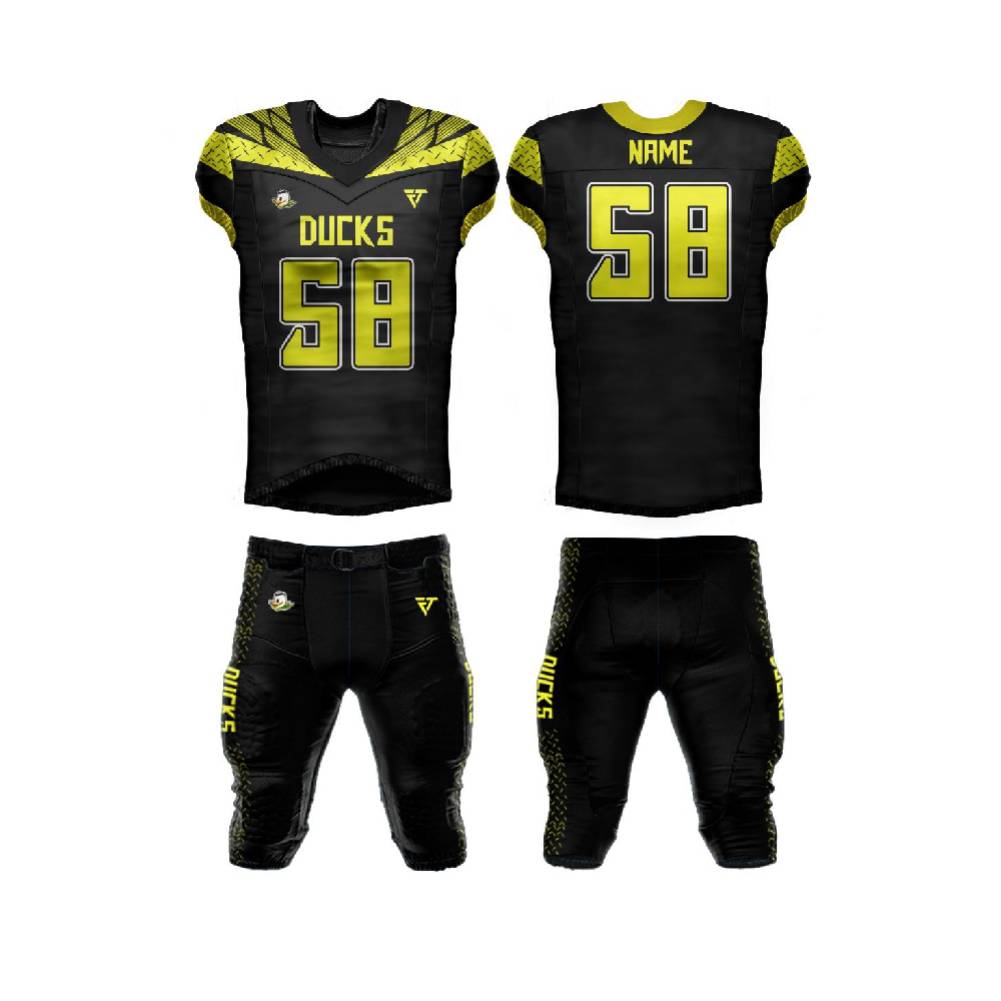 customizable Non-Integrated Football Uniform