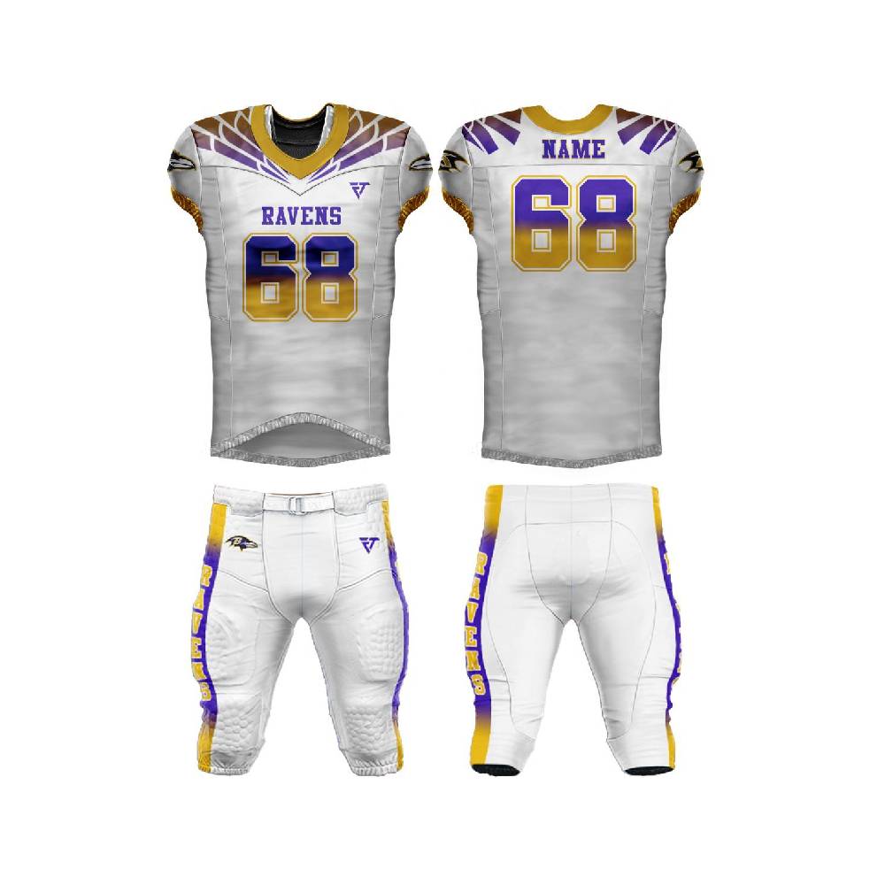 customizable Integrated Football Uniform