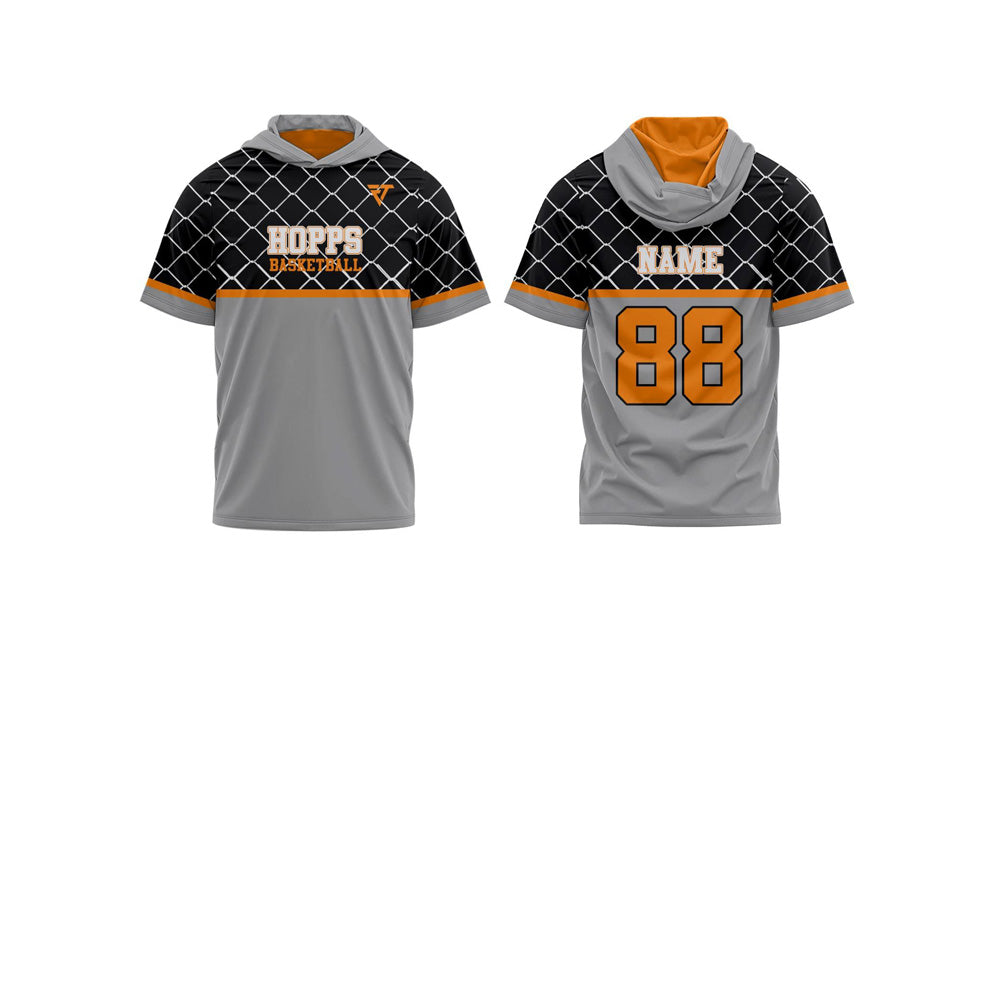 Shooting Shirt Hoodie Half Sleeve